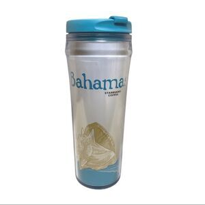 Starbucks Global Icon Series Bahamas Hot Beverage Tumbler 350ml Blue and White